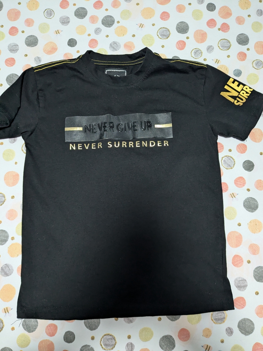 Bordo Cromato CR-24 Embossed Never Give Up Tee